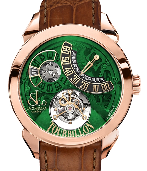 Jacob & Co Replica PALATIAL FLYING TOURBILLON RANGE JUMPING HOURS PT510.40.NS.MG.A watch